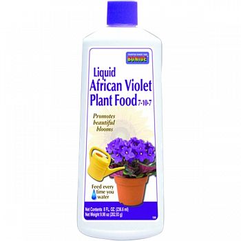 Liquid African Violet Food 7-10-7  8 OUNCE
