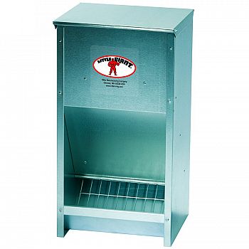 Poultry Feeder Galvanized High Capacity