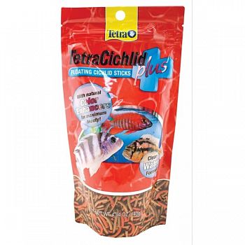 Tetracichlid Floating Cichlid Sticks Plus - 4.94 oz.