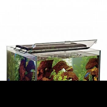 Glass Canopy For Cube Aquariums W/clips  18X18 INCH