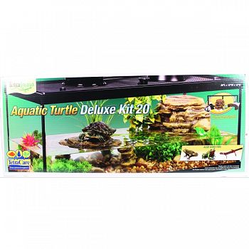 Deluxe Aquatic Turtle Kit  20 GALLON