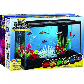 Colorfusion Bubbling Led Aquarium Kit  5 GALLON