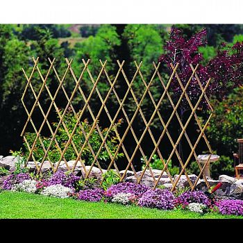 Bamboo Trellis Fence NATURAL 4X6 FOOT (Case of 6)