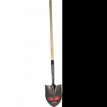 Tru Pro Round Point Shovel STEEL/WOOD 48 INCH