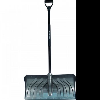 Snow Pusher/shovel With D-grip Handle GRAY 18 INCH WIDE