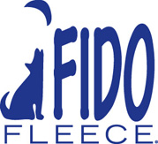 FIDO FLEECE Fido Fleece Rolling Bones Dog Coat RED SIZE 10