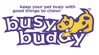 BUSY BUDDY Busy Buddy Treat Holding Jack BEIGE/PURPLE MEDIUM