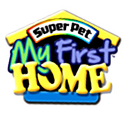 BLACK WHITE My First Home Small Pet Cages by Super Pet - GregRobert