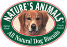 NATURES ANIMALS Organic Carrot Dog Biscuit 4 inch (Case of 48)