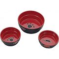 No-tip,Melamine,Wide-rim,Oval,Stoneware,Paw Print