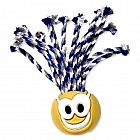 Chuckit! Fanatics Tennis and Rope Dog Fetch Toy 2.5 in.