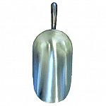 This aluminum feed scoop is used in aiding the feeding process. It is strong and can withstand many years of use. Its deep sides ensure a hardy scoop with less spills. The feed scoop is a sturdy tool and a convenient way of transporting food from source t