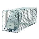 This Havahart live animal trap is our best selling trap for general purpose use. This Havahart trap is designed for catching armadillos, raccoons, feral (stray) cats, woodchucks (groundhogs) & other similar size animals.
