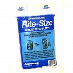 Specially designed to prolong the life of filter media by reducing the accumulation of waste and dirt particles which can pr. For best result rinse and replace sleeve monthly.