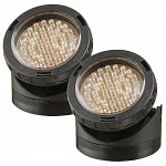 Laguna Power Glo Submersible Pond Lights 40-LED are perfect for adding character to your pond or water feature. Highlight plants, rock or any interesting object. Lights make a great finishing touch and may be used in or out of the water.