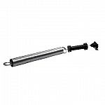 Spring gate kit for gates using wood posts. Highly visible. Will not sag.