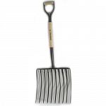A premium line true to the specs of contractor grade tools, yet geared for the consumer. This ensilage fork has 10 forged tines and a steel D handle. Perfect for a variety of jobs around the yard and barn. Size is approximately 44 inches long.