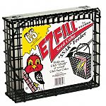 This easy to fill and economical suet basket is ideal for one large suet treat cake or holds up to 56 oz. of suet. Coated vinyl wire is easy on bird's feet and is durable. Perfect for anyone, this feeder is easy to fill and maintain. Size is 2 3/4 x 8 3/4