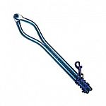 Use for better control. Provides some minor physical restraint. It holds the head from moving much. The discomfort can draw the horses attention from manipulation or discomfort elsewhere.