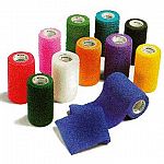 The cohesive nature of vetrap bandaging tape makes it an excellent product for securing dressings without damaging the skin. As vetrap tape does not loosen over time it is important that it be applied so that it is initially comfortable.