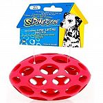 This hard rubber toy is a multi-tasking item. These tough rubber toys were developed for and by pet owners in order to provide a superior outlet for interactive fun between dog and owner