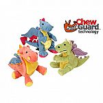 These Baby Dragons Toys for Puppies and Small Dogs are made from super-soft baby fleece material. They have a great shape and consist of high quality plush. All dragons are double-seamed making them very durable. Machine washable, too!
