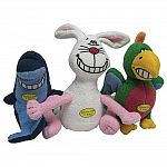 Dog toy. Always supervise your pet when playing with pet toys. This product should be inspected periodically for damage. Do not permit your pet to continue playing with a toy that is broken or damaged. Please discard when worn. No pet toy is indestructibl