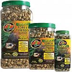 Natural food for forest tortoises. Tasty dandelion greens, yucca and other plants are rolled into this long-stem fiber diet for forest tortoises. Ideal formulation for Red and Yellow Foot Tortoises.