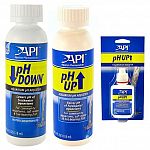pH DOWN and pH UP. Both products are fast acting, colourless, easy to use and will not cloud or colour aquarium water.