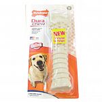 Your dog will enjoy the great flavors of the Nylabone Durable Bones. This long-lasting bone helps to clean teeth and keep them healthy. Made especially for strong or aggressive chewers. Non-toxic and non-edible. Available in five sizes.