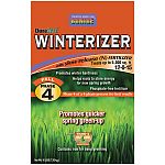With iron and sulfur. 12-0-15 formula for strong roots. Healthy spring lawns start now.