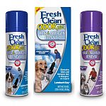 Vacuum away pet hair to remove pet hair, odor and allergens from carpets. Fresh ‘N Clean Odor Plus is specially formulated to help break the staticcharge that bonds both pet hair and allergens to carpet & upholstery fibers.
