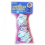 American Dog Clear Basted Rawhide Bones will make your dog happy and keep your dog entertained for hours. These tasty and long-lasting dog treats are made in the USA with cowhide from US raised cattle. Great tasting. Choose from beef, chicken and peanut f