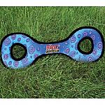 Made of durable material with an outer layer of soft fleece that floats and is multi-stitched to reduce tearing. Gentle on teeth and gums. Contains a squeaker to provide hours of fun and amusement. Machine washable.