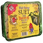 The High Energy Suet Wild Bird Food by C and S provides wild birds with lots of energy to ensure survival. Formulated for year round bird feeding. Suet lasts longer and is easy to use. Just place in a feeder and enjoy your backyard birds.
