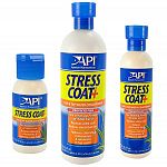 Aquarium Pharmaceuticals Stress Coat can be used with freshwater tropical fish, marine fish, invertebrates and coldwater species including koi and goldfish. Stress Coat will not harm aquatic plants.