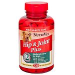 Hip and Joint Plus Chewables is designed to improve the connective tissue in joints and hips to help keep your dog active and healthy. Contains glucosamine with MSM, chondroitin and hyaluronic acid. Great tasting liver flavor that your dog will love!