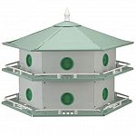 Soon enough you will have to charge the birds rent to stay at the deluxe apartment house in your backyard. It will be fun to watch all the birds that take occupancy over time!