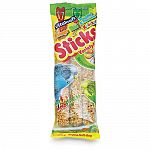 Packed w/vitamins, minerals, & other important nutrients. Kracker sticks start w/a wooden stick which is covered w/a carefully balanced blend of the finest fruit in a highly nutritious biscui. They last & last & will not fall apart.