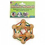 A new twist to the nutty ball toy and chew toy by Ware for small animals.  Rabbits, guinea pigs, and chinchillas cannot resist this chew toy. Multi-color connectors keep the balls together while your pet rolls and chews.