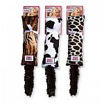 Watch your cat attack, wrestle and snuggle with this Kong kickeroo.  KONG KICKEROO promotes realistic wrestling and hind paw kicking, while the fluffy tail provides movement for extra excitement.