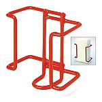 Poly/vinyl coated Salt Block Holder is made with a durable metal frame. Will accommodate standard salt block. Comes complete with screws for easy installation. Holds 4 lb. salt block.