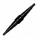 Able to connect hose of same or different size together. Designed for both metric or imperial hose sizes.