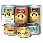 TRIUMPH CANNED CAT FOOD is formulated to meet your cat's dietary needs with premium quality protein, magnesium controlled and carefully balanced calcium, phosphorous and taurine levels