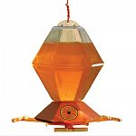  Rugged, 36-ounce plastic hexagonal feeding bottle NO DRIP feeding base with orange slice decor to attract Orioles 