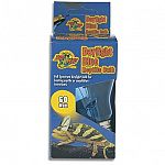 Use in horizontal facing light hoods. Provides uva to promote psychological well-being and stimulate normal feeding behaviors. Can be used with repti sun 5.0 fluorescent lamp.