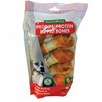 Wildly palatable, delicious beefhide chews that have been hand dipped into a protein enriched, real meat basting. Designed to add variety to diet and to satisfy your dog s craving to chew. Mouth-watering, beefhide treats are carefully dipped into our savo