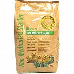 Complete crumbles for chicks, ducklings, and goslings. Chick Starters contain 18 percent protein for weight gain and muscle development and are fortified with vitamins and minerals for healthy growth.