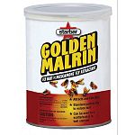 Golden Malrin features a unique blue color! Kills flies quickly. Sugar-based insecticide with muscamone fly attractant that encourages both male & female flies to remain in the treated area. Spread at a rate of 1/4 lb per 100-500 sq ft.