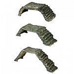 The Reptile Basking Platform Ramp is ideal for any reptile that enjoys soaking up the heat. Helps your reptile maintain the proper body temperature. Ramps have steps that are easy for reptiles to climb. Available in three sizes: Small, Large and Jumbo.